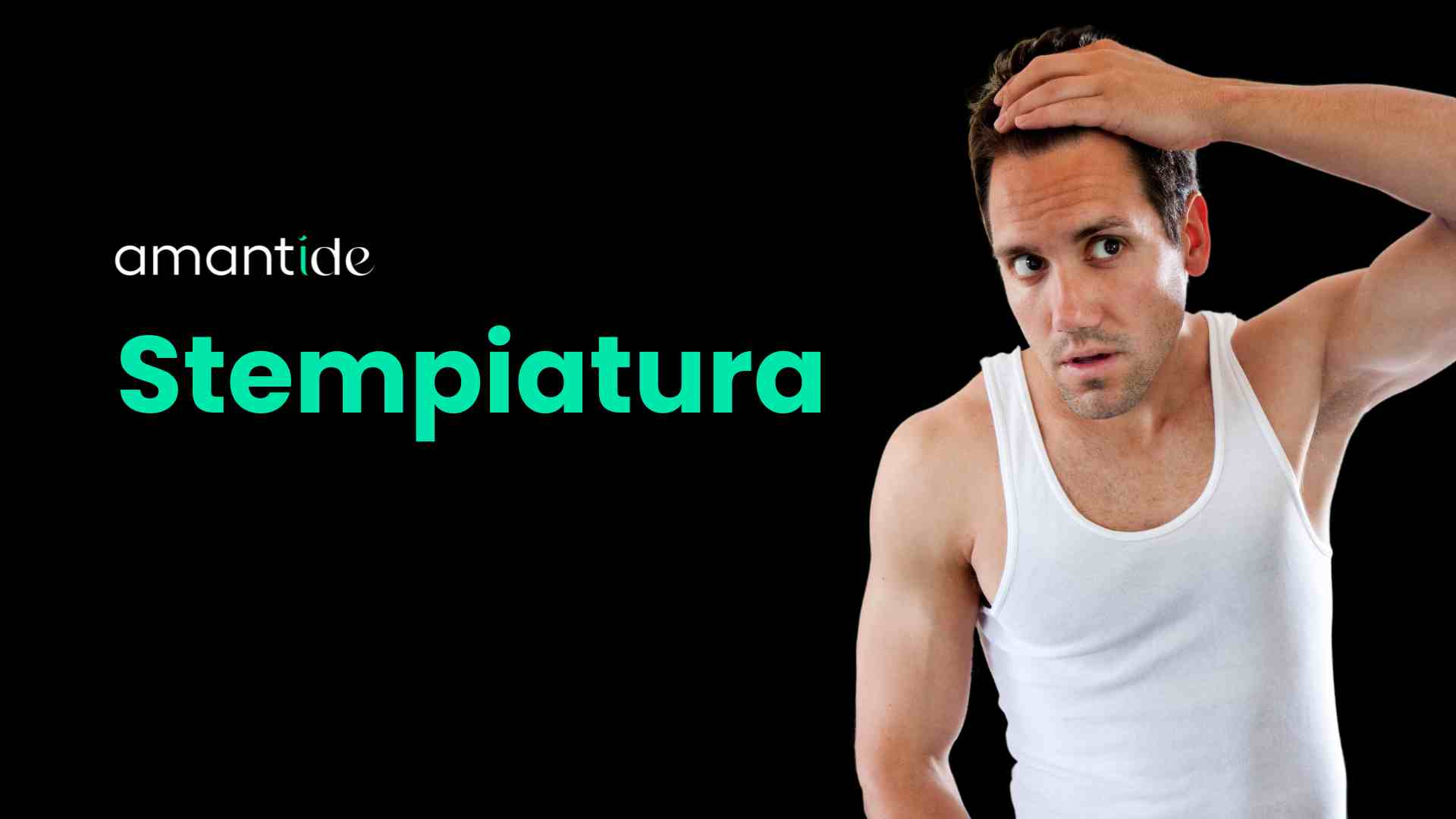 Stempiatura Uomo - Calvizie Giovanile Età Matura