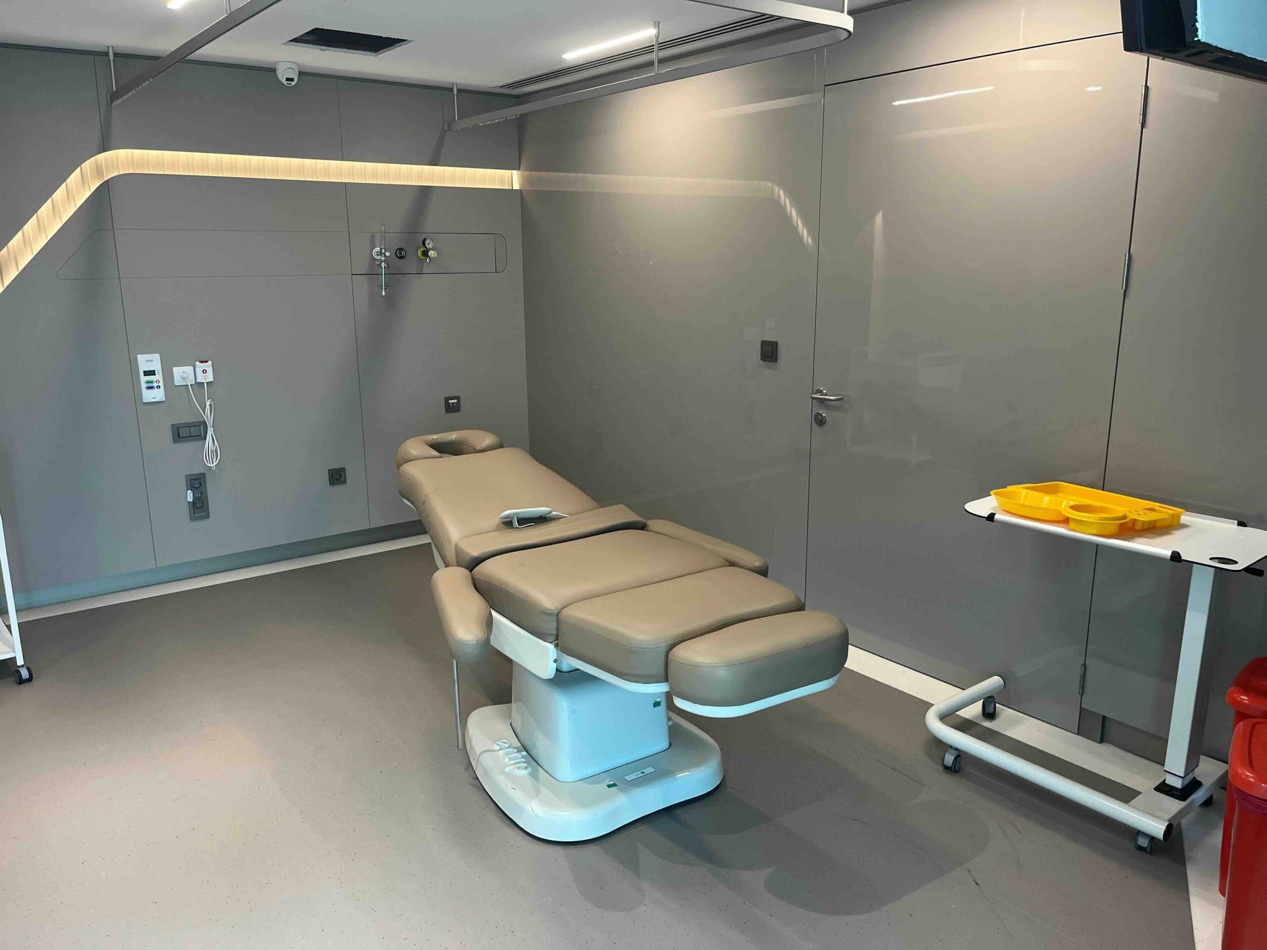 sala operatoria trapianto capelli in turchia ospedale