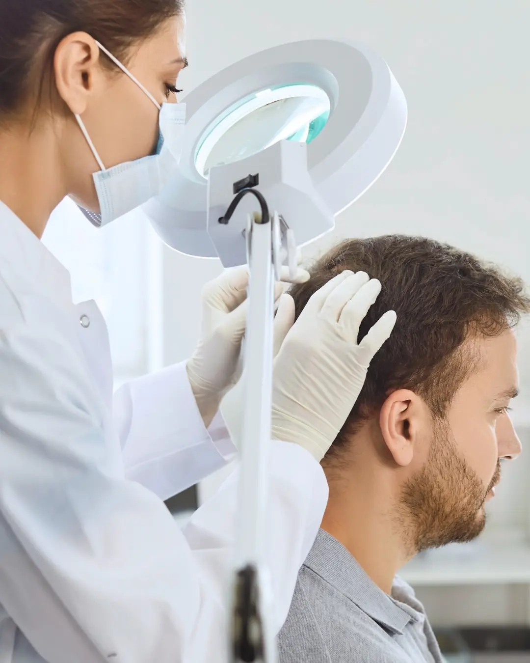 Trattamento alopecia androgenetica